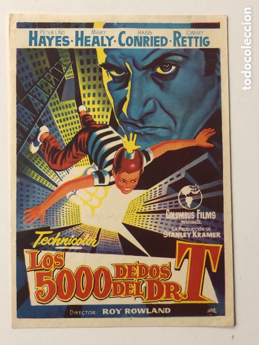 Cine: Programa los 5000 dedos del Dr T Peter lind hayes A23 - Foto 1