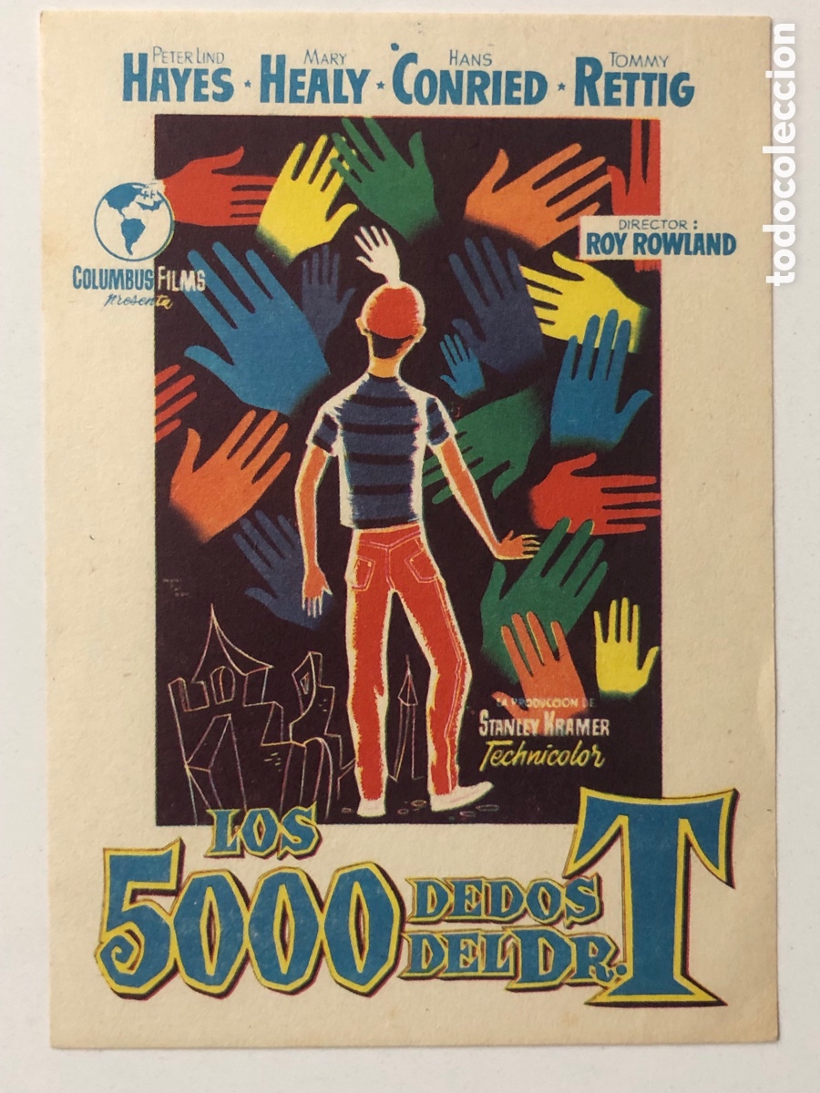 Cine: Programa los 5000 dedos del Dr T Peter lind hayes A23 - Foto 1