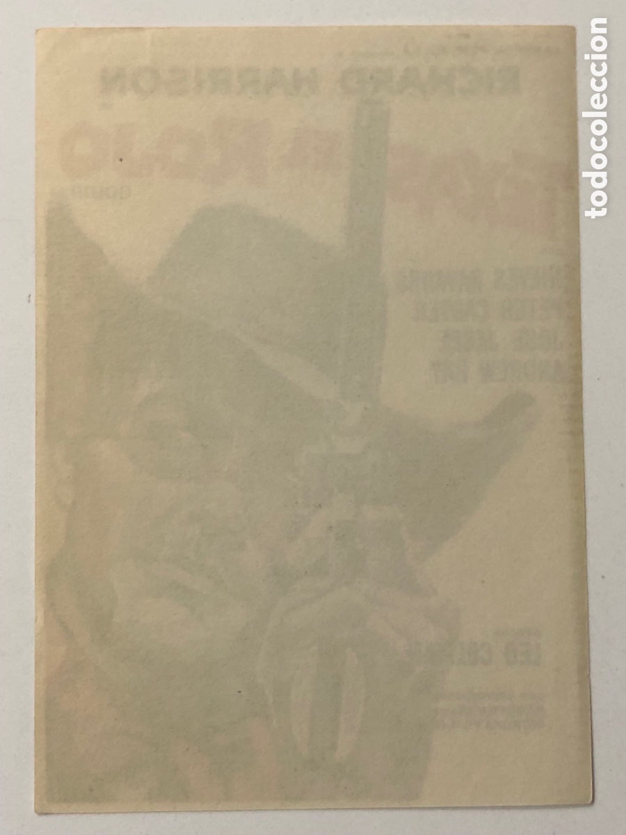 Cine: Programa Texas el rojo Richard Harrison A23G2 - Foto 2