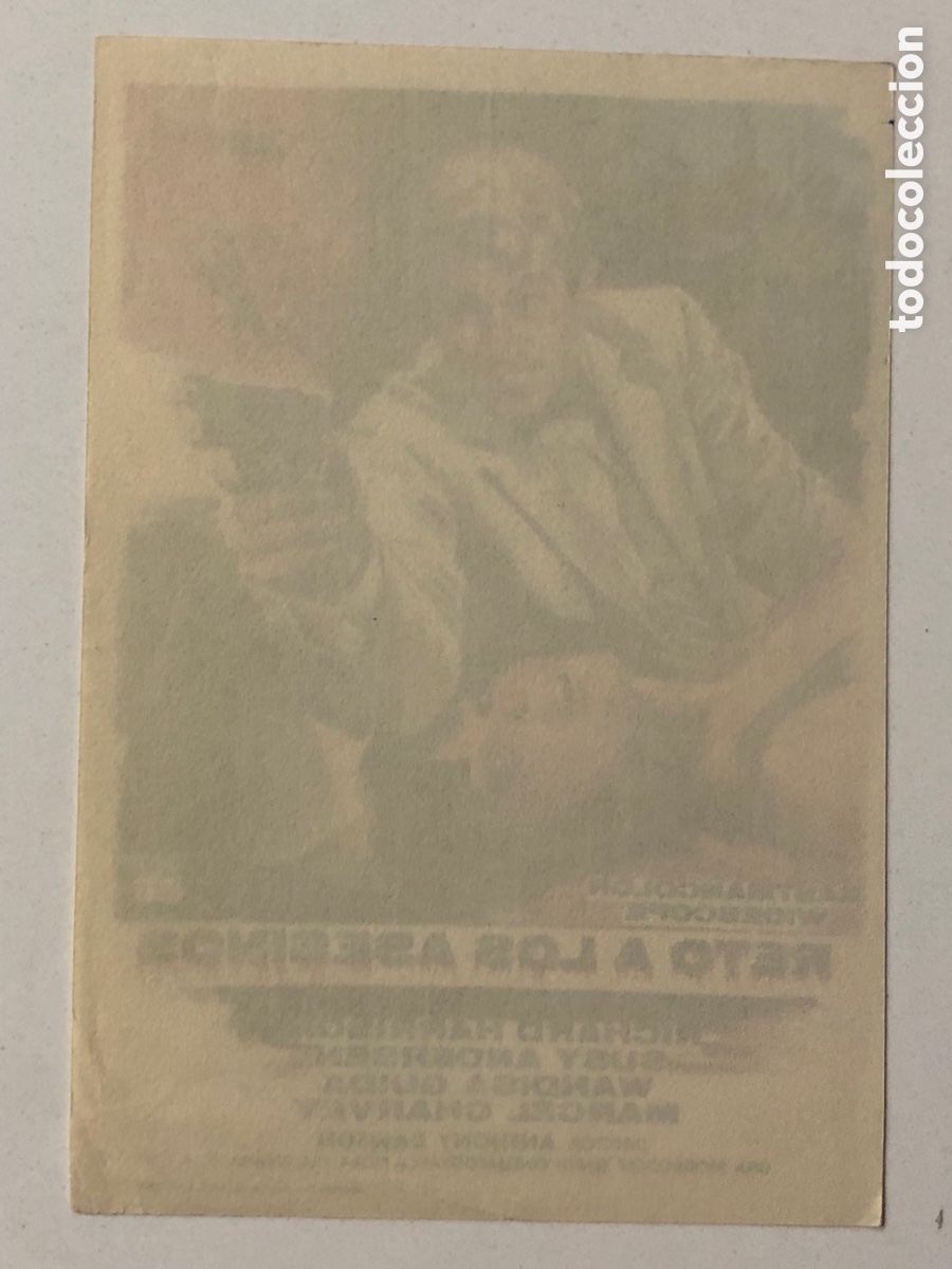 Cine: Programa reto a los asesinos Richard Harrison A23 - Foto 2