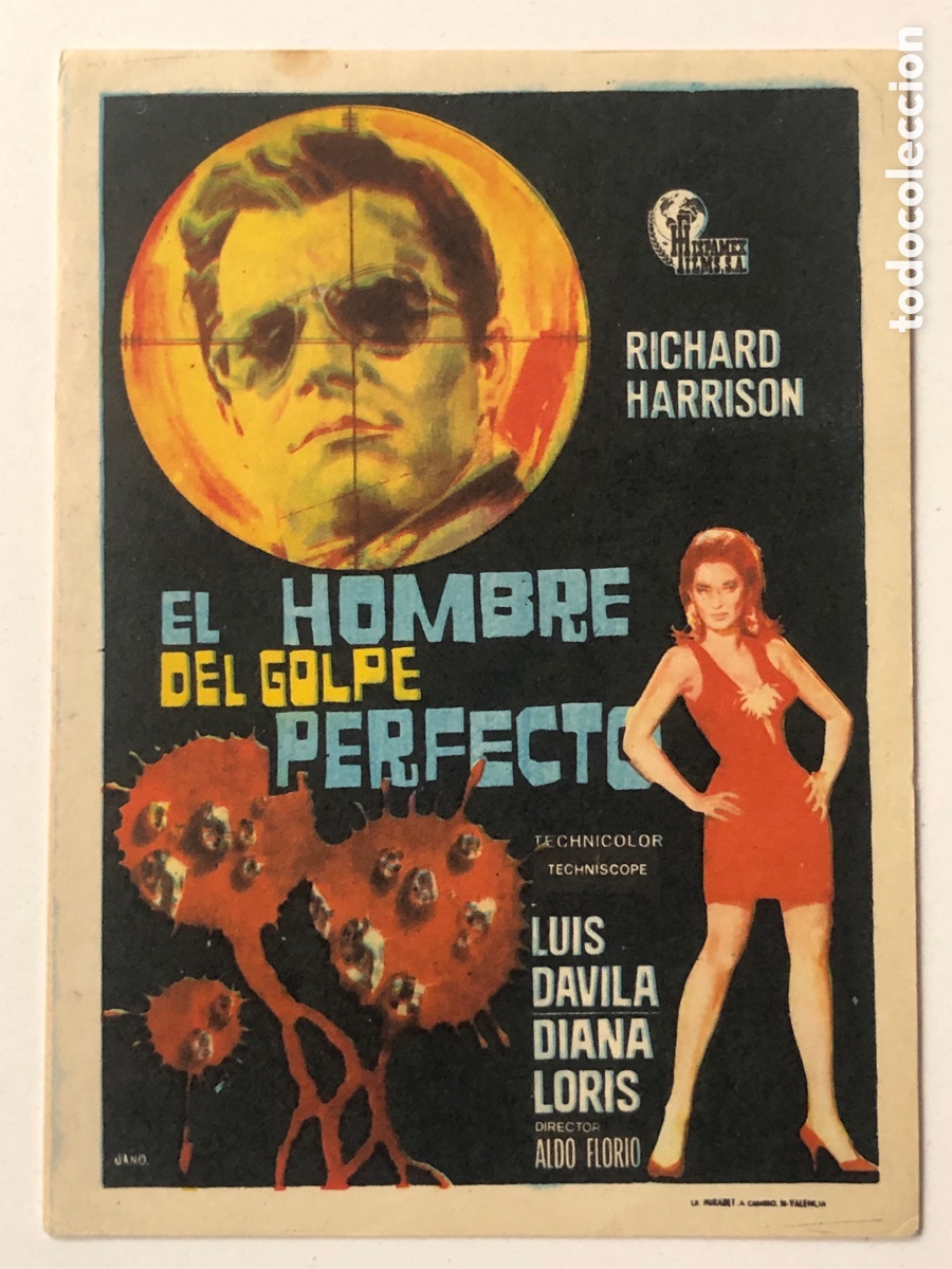 Cine: Programa el hombre del golpe perfecto Richard Harrison A23 - Foto 1