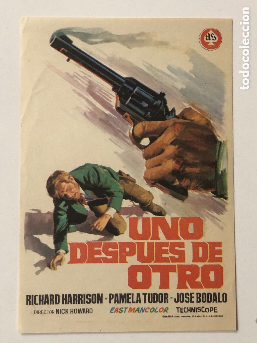 Cine: Programa uno detr&aacute;s de otro Richard Harrison A23 - Foto 1