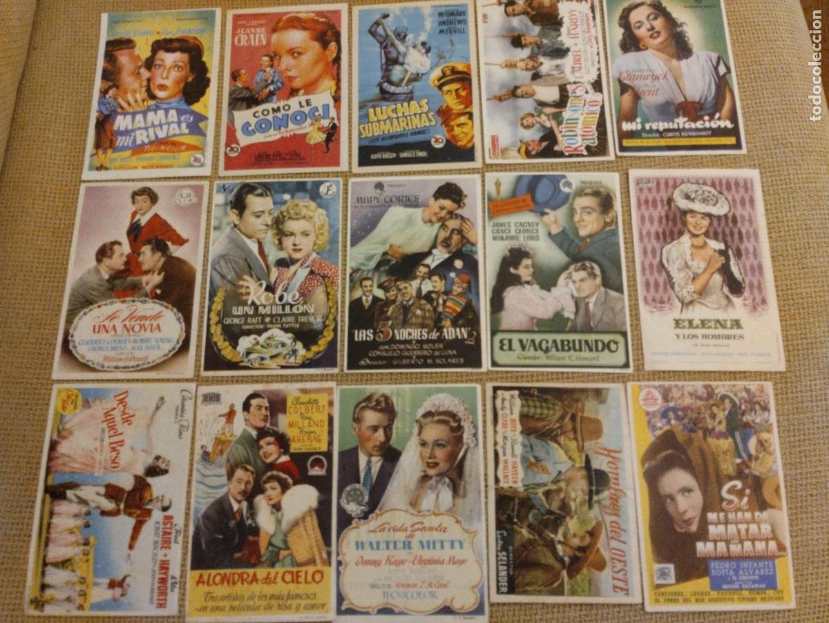 Cine: Lote folletos de mano cine - Foto 1