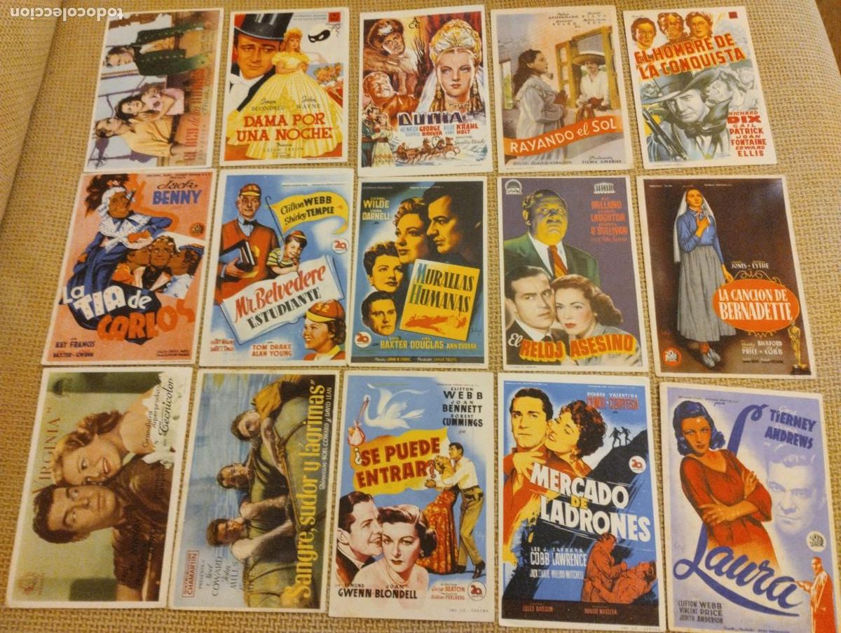 Cine: Lote folletos de mano cine - Foto 1