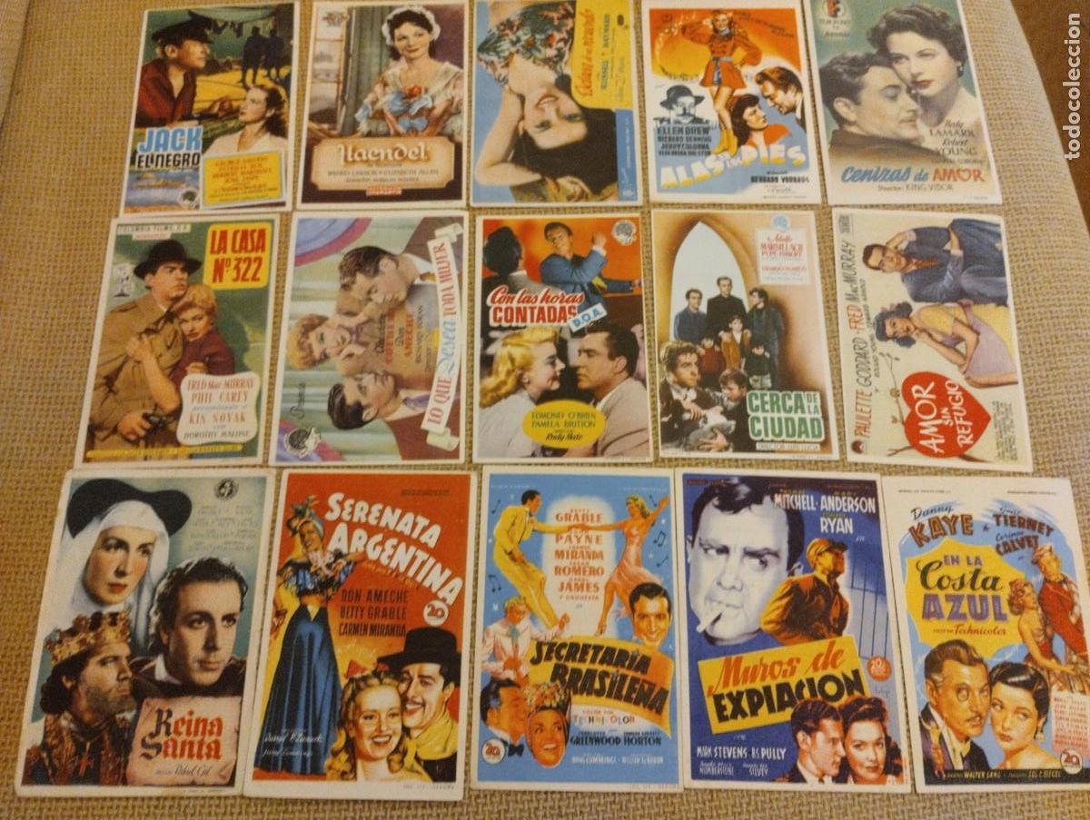 Cine: Lote folletos de mano cine - Foto 1