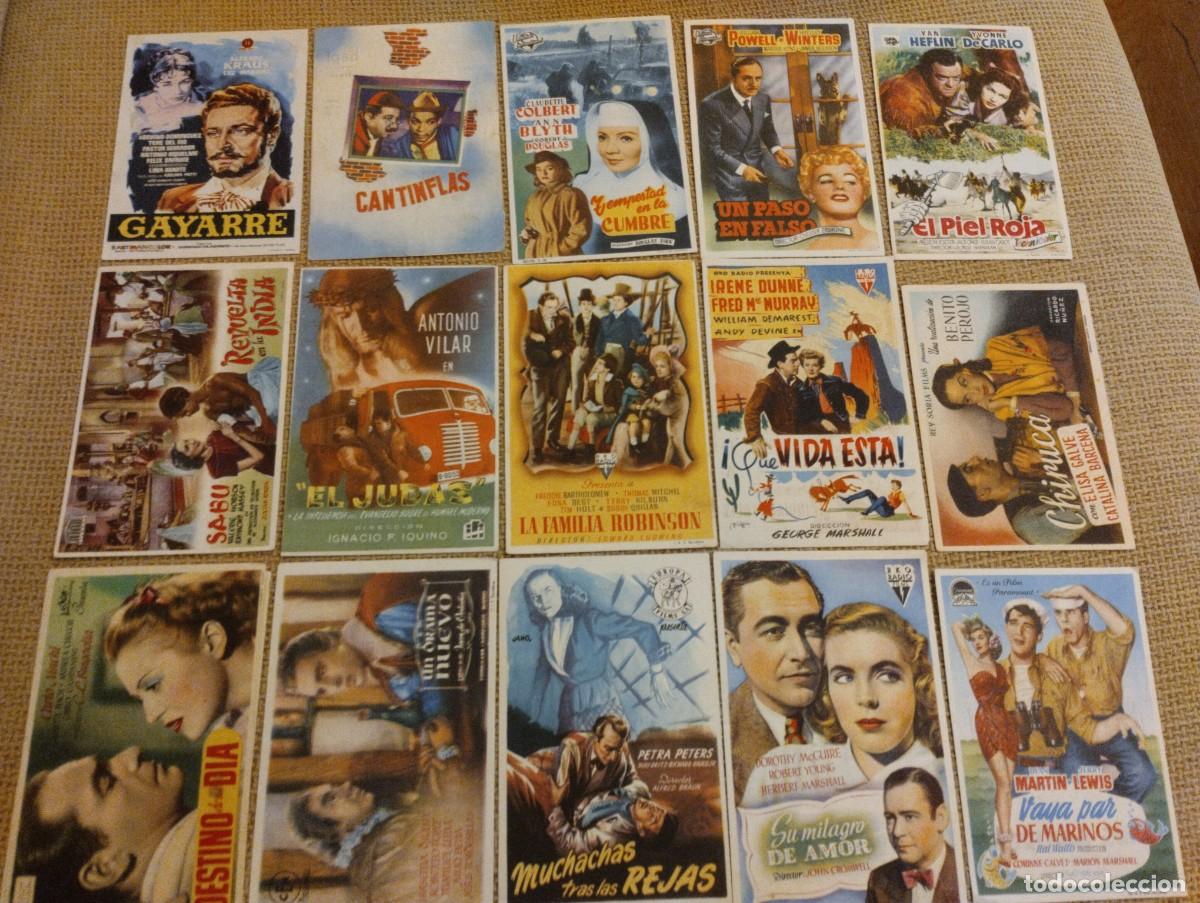 Cine: Lote folletos de mano cine - Foto 1