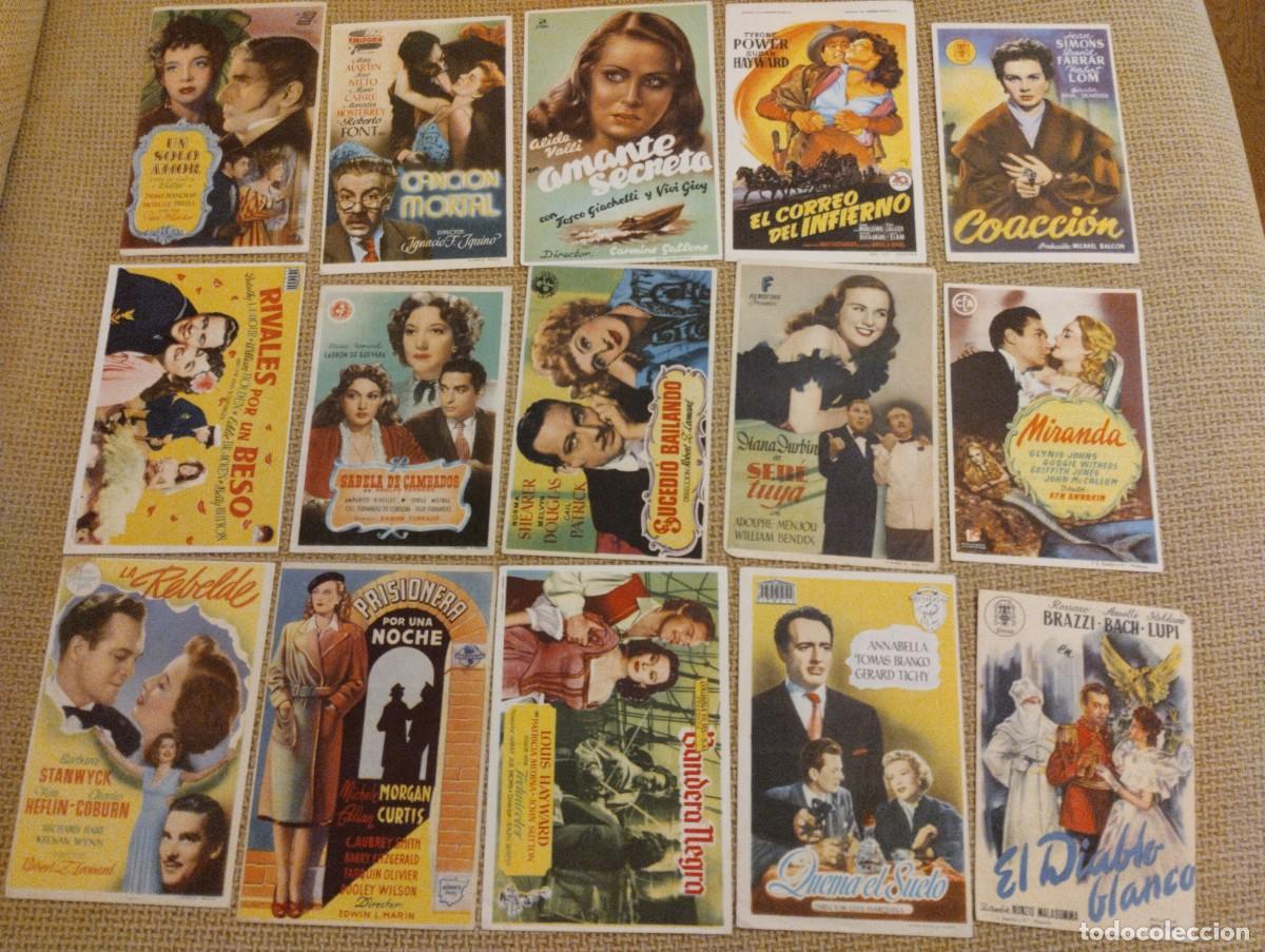 Cine: Lote folletos de mano cine - Foto 1