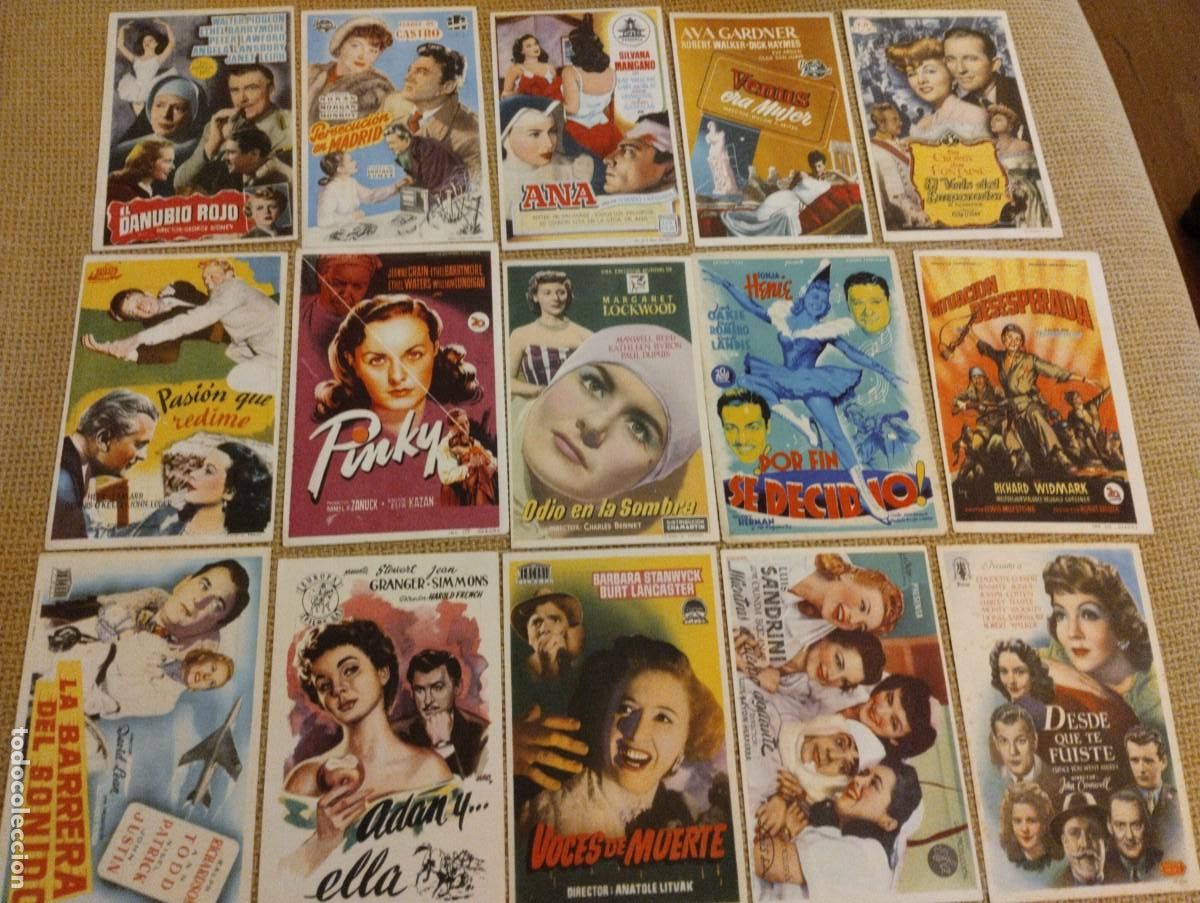 Cine: Lote folletos de mano cine - Foto 1