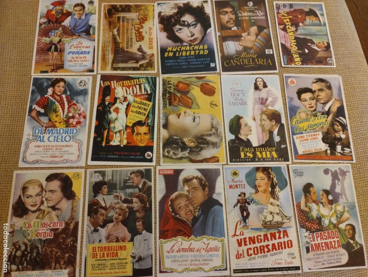 Cine: Lote folletos de mano cine - Foto 1