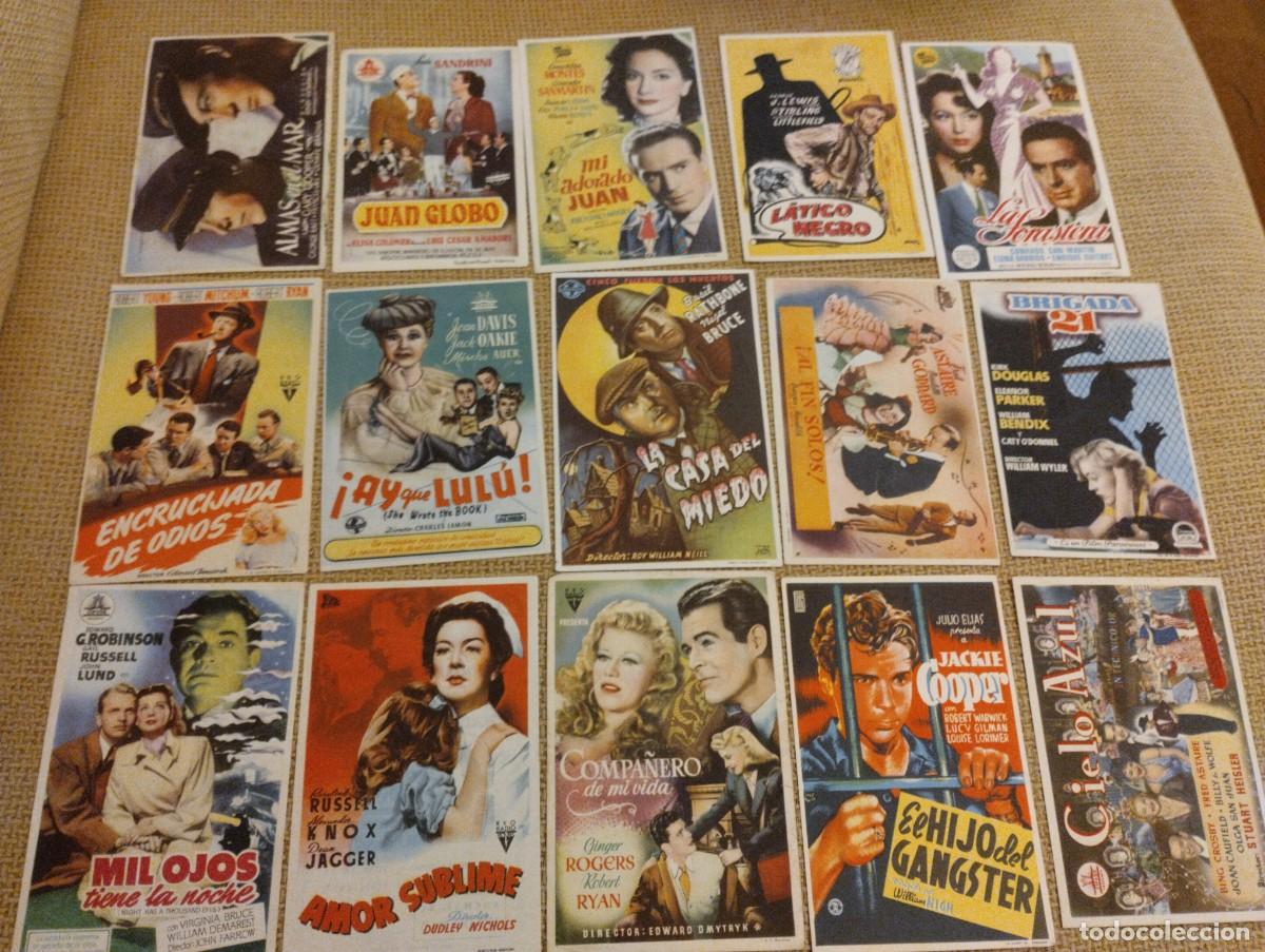 Cine: Lote folletos de mano cine - Foto 1