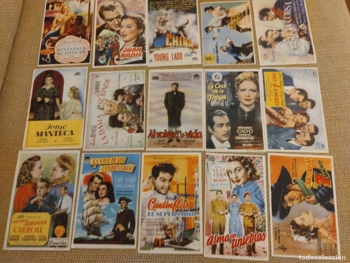Cine: Lote folletos de mano cine - Foto 1