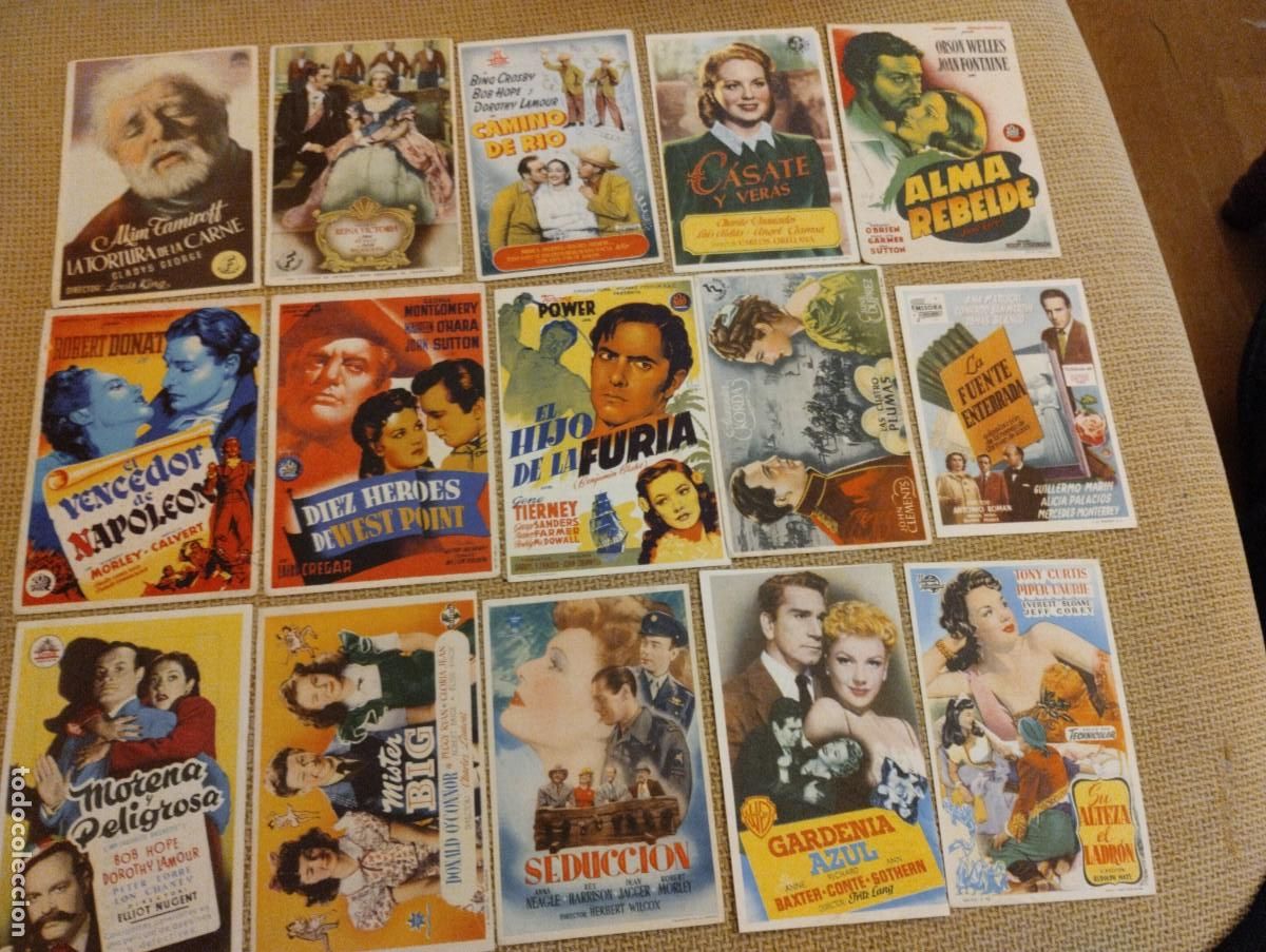 Cine: Lote folletos de mano cine - Foto 1