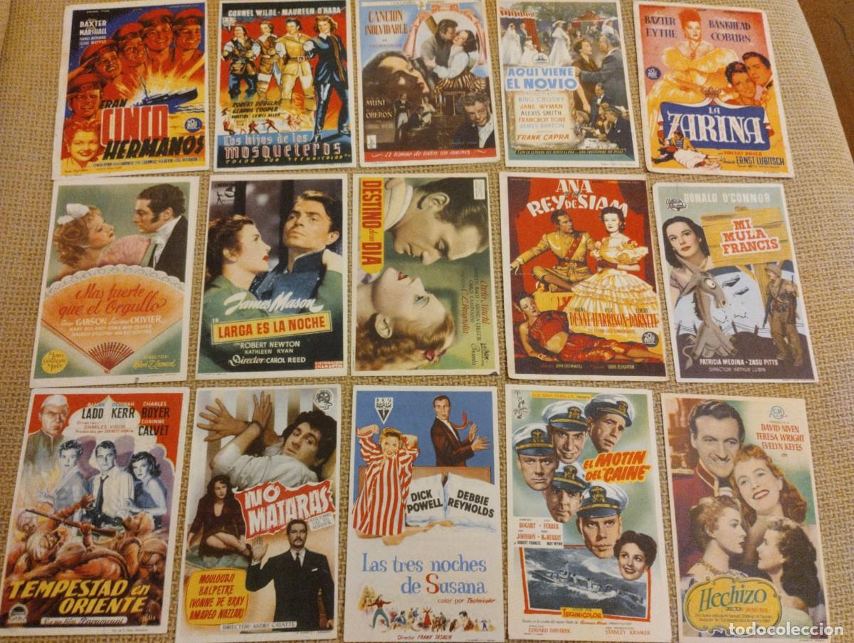 Cine: Lote folletos de mano cine - Foto 1