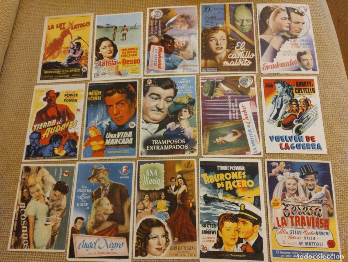 Cine: Lote folletos de mano cine - Foto 1