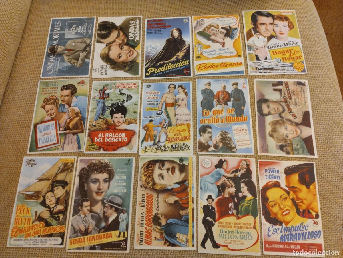 Cine: Lote folletos de mano cine - Foto 1