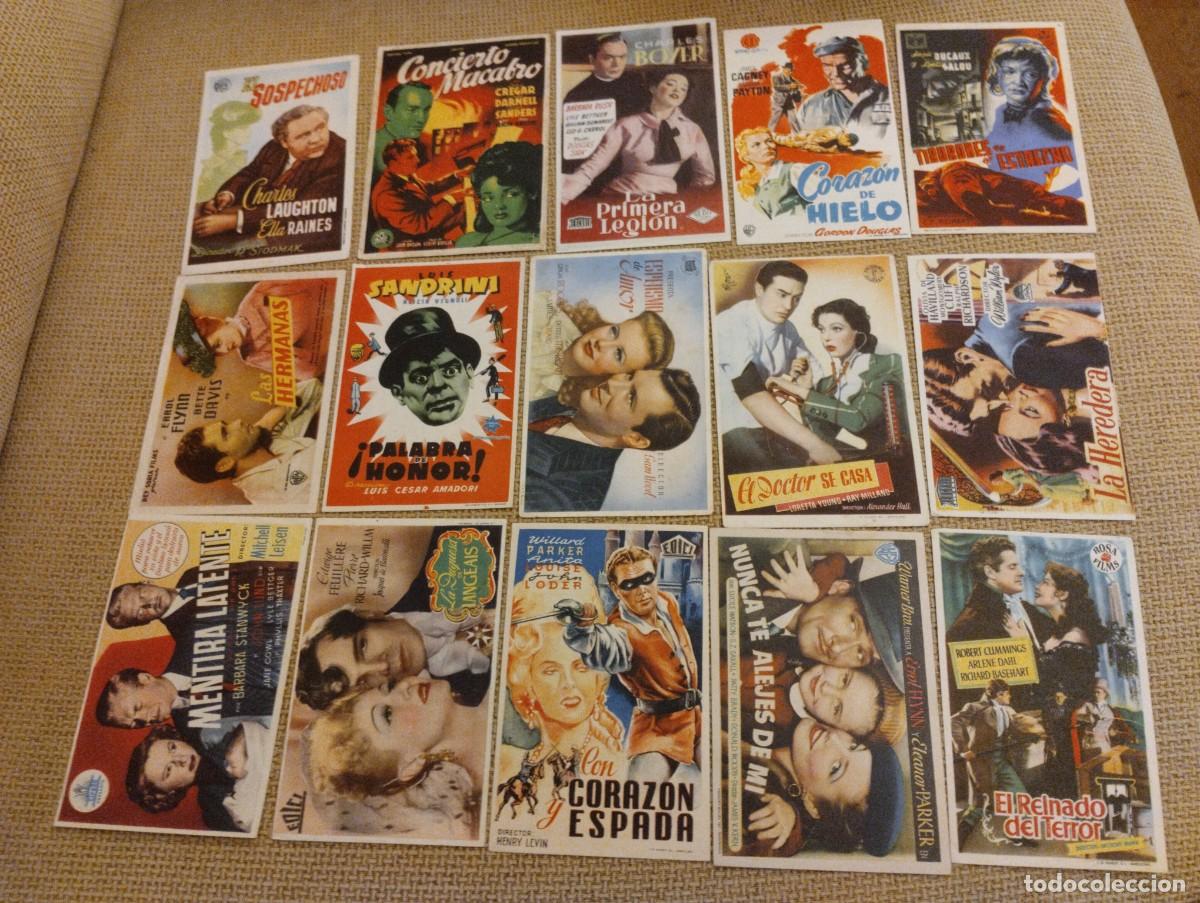 Cine: Lote folletos de mano cine - Foto 1