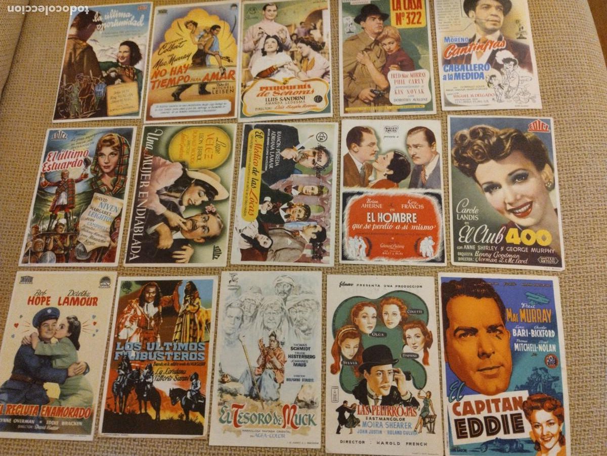 Cine: Lote folletos de mano cine - Foto 1