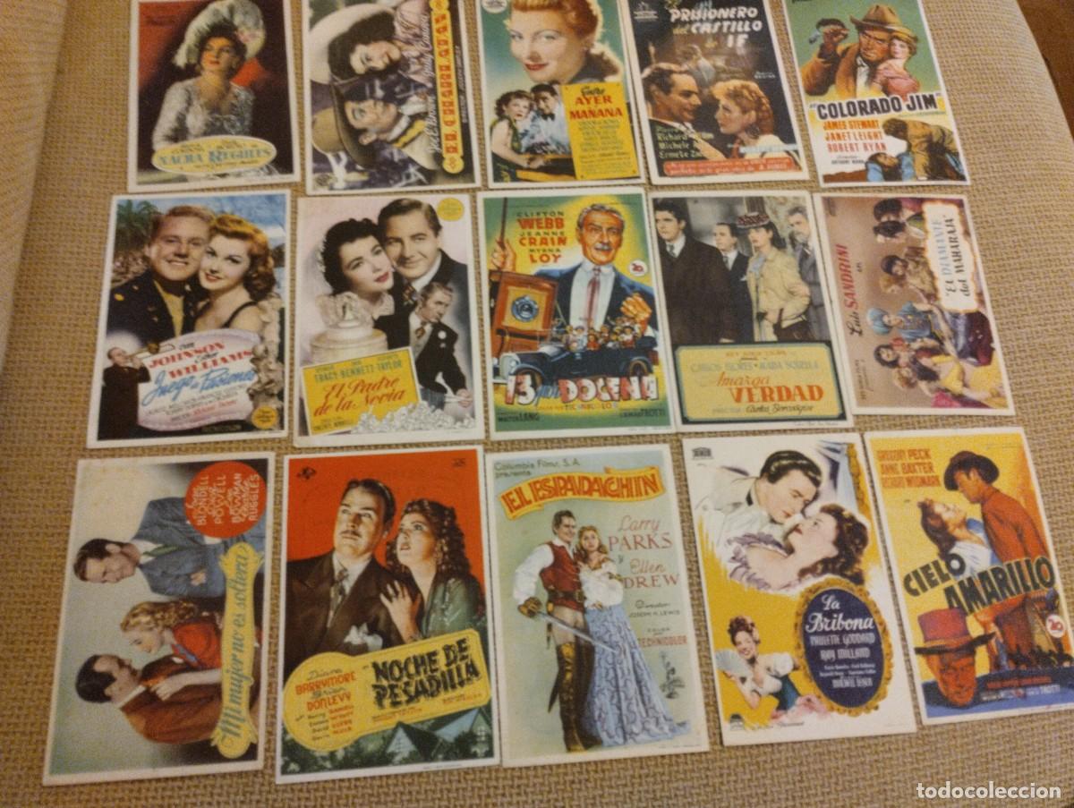 Cine: Lote folletos de mano cine - Foto 1