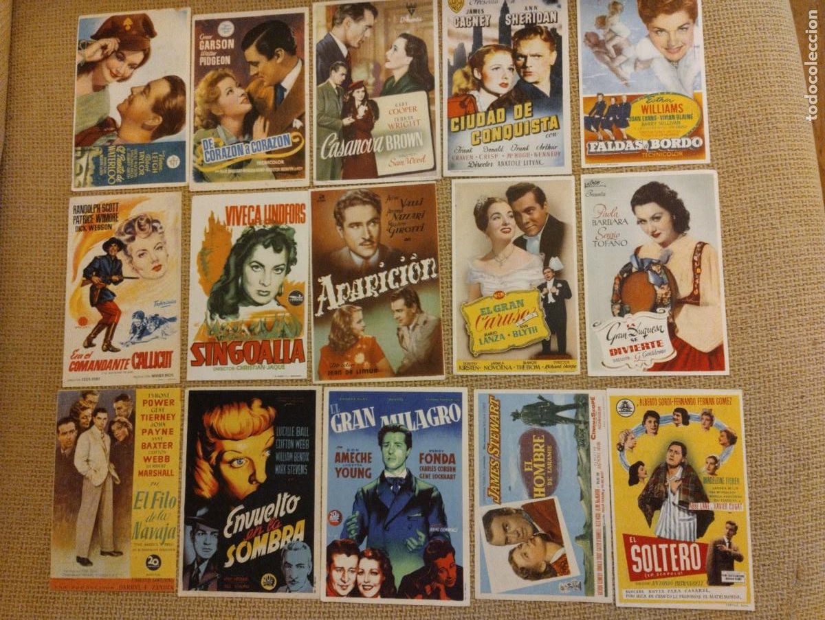 Cine: Lote folletos de mano cine - Foto 1
