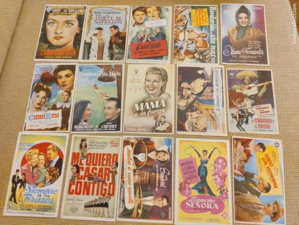 Cine: Lote folletos de mano cine - Foto 1
