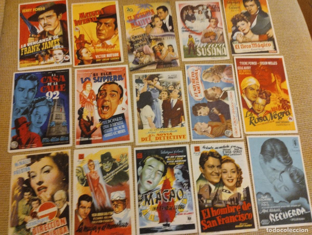 Cine: Lote folletos de mano cine - Foto 1