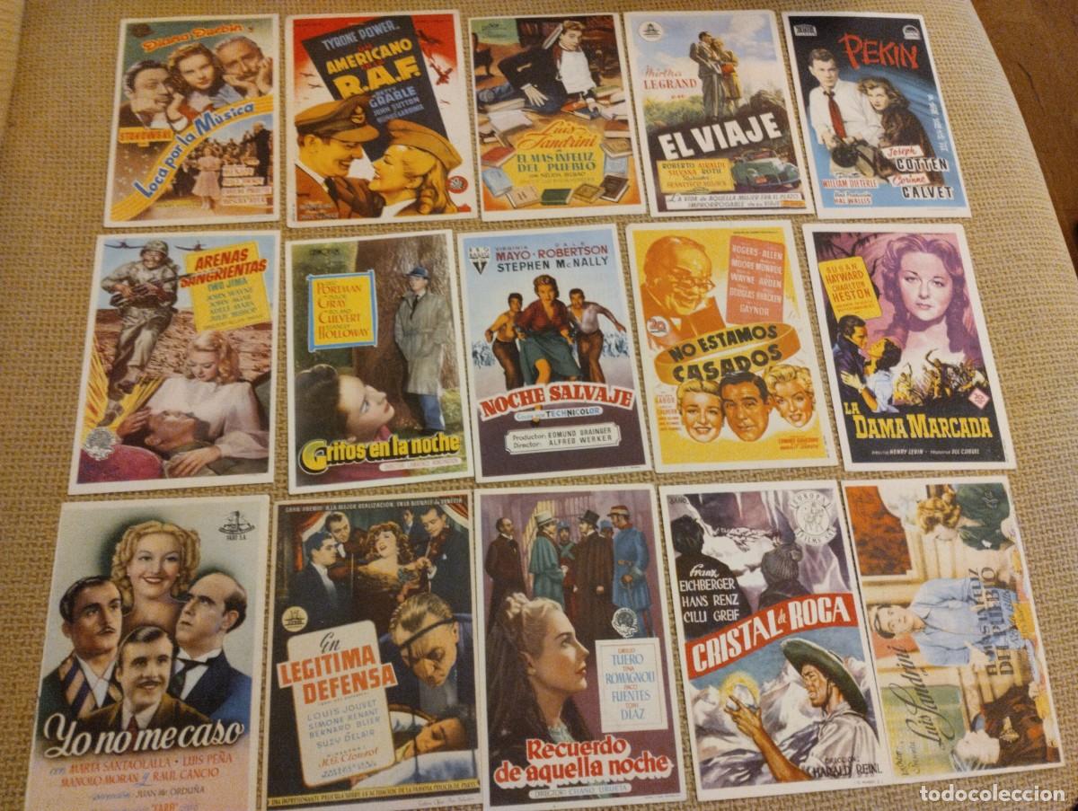 Cine: Lote folletos de mano cine - Foto 1