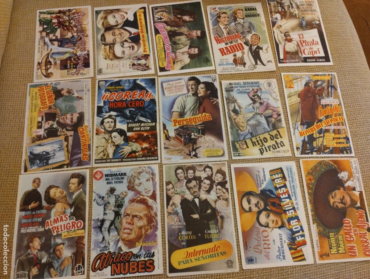 Cine: Lote folletos de mano cine - Foto 1