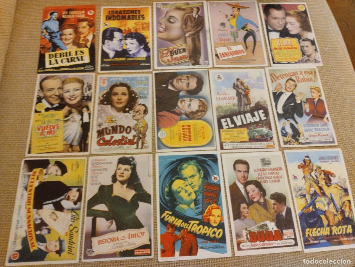 Cine: Lote folletos de mano cine - Foto 1