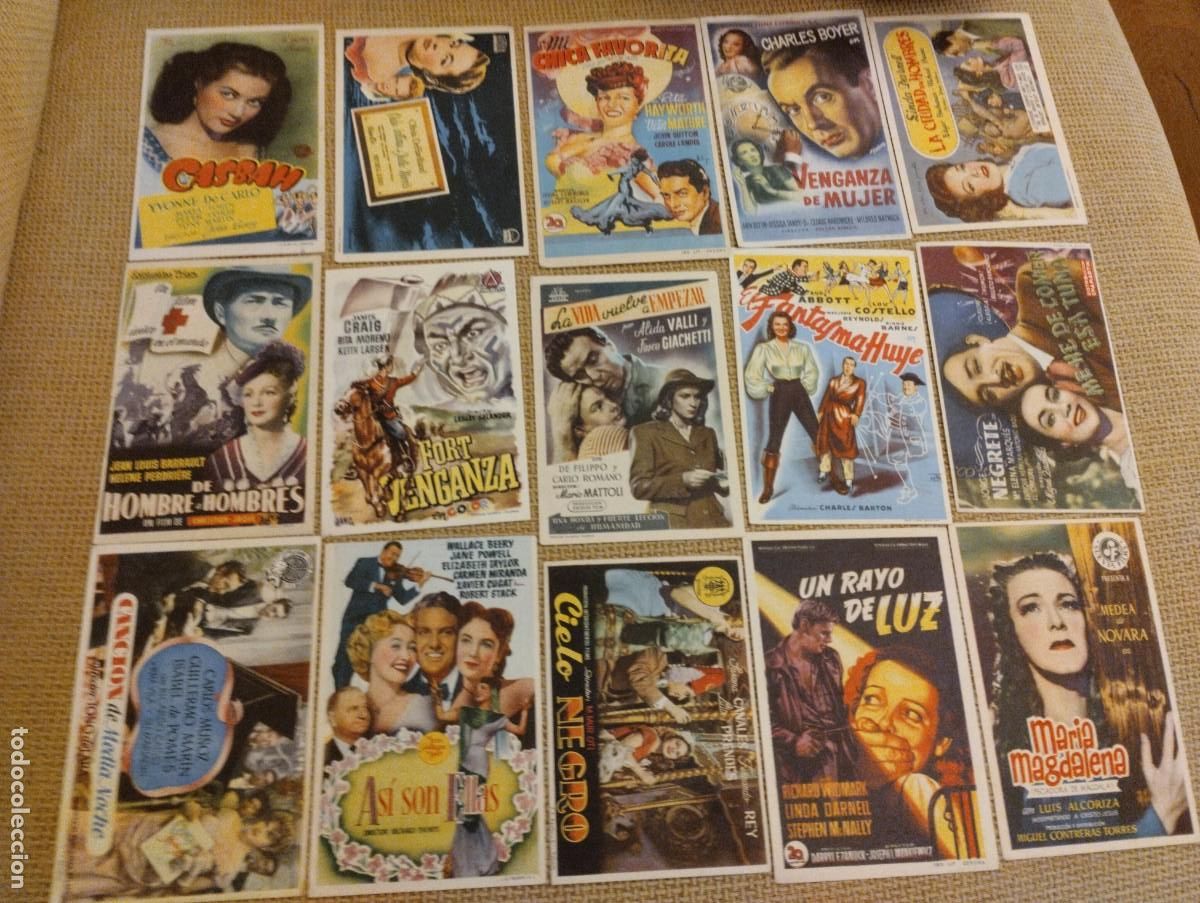 Cine: Lote folletos de mano cine - Foto 1