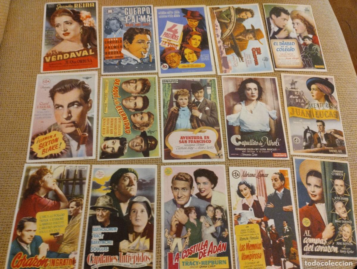 Cine: Lote folletos de mano cine - Foto 1