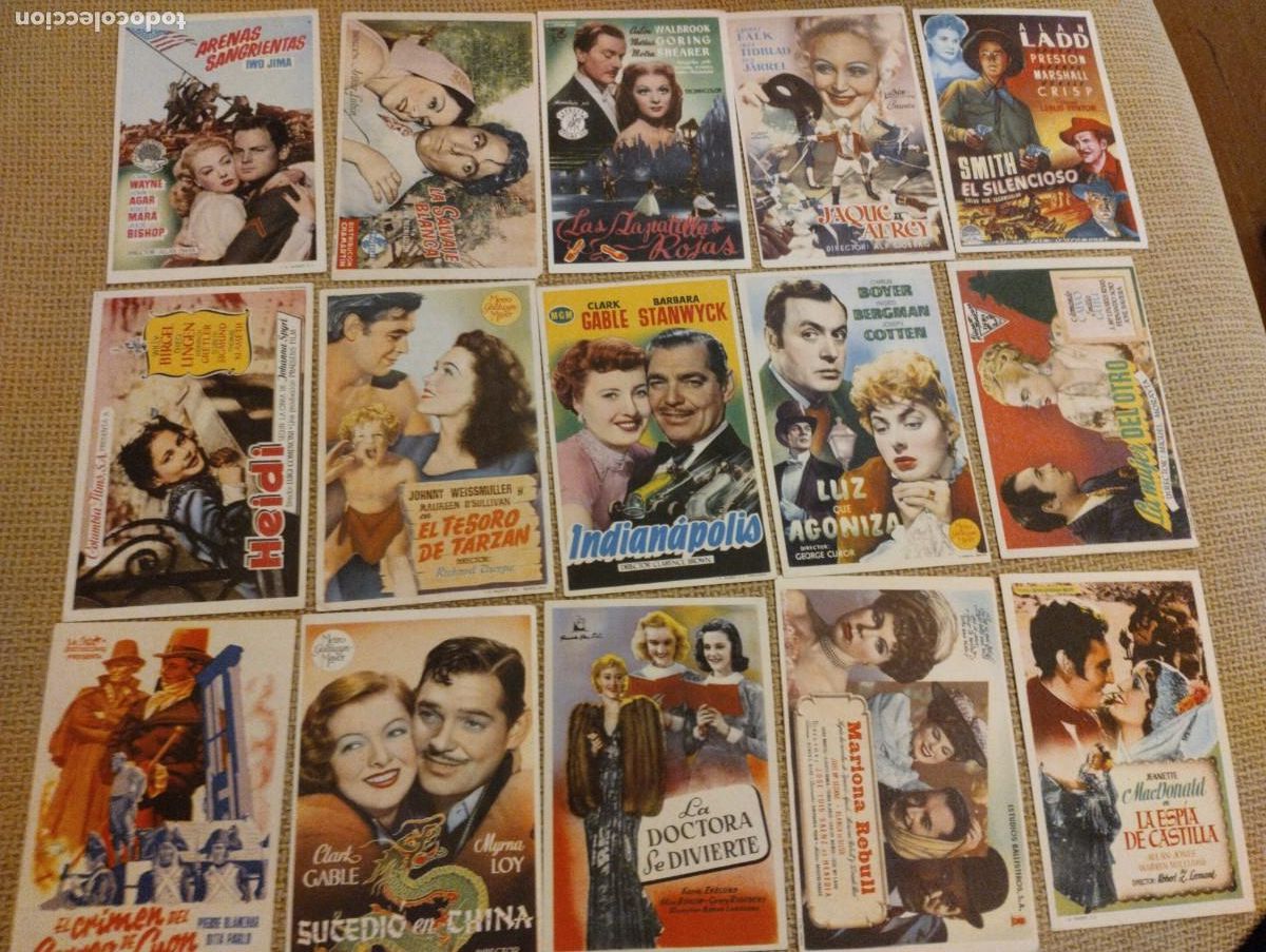 Cine: Lote folletos de mano cine - Foto 1