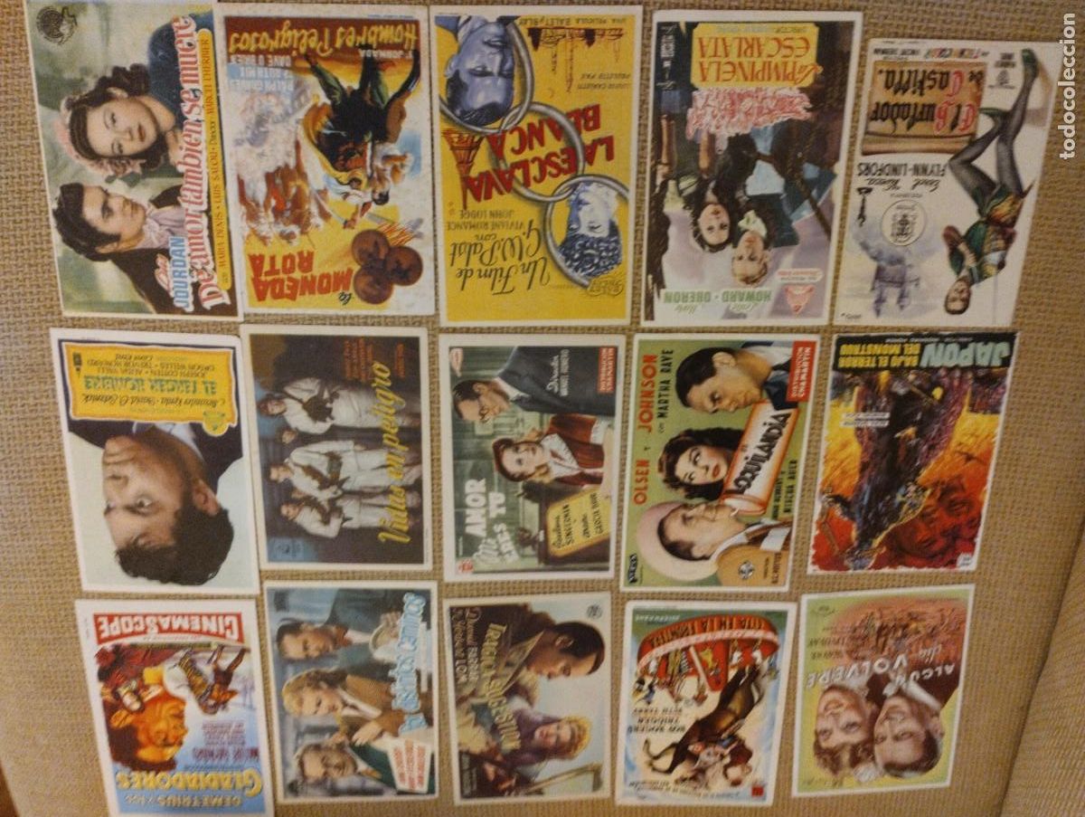 Cine: Lote folletos de mano cine - Foto 1