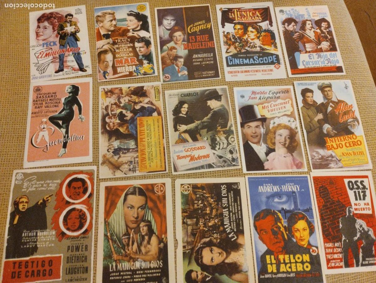 Cine: Lote folletos de mano cine - Foto 1