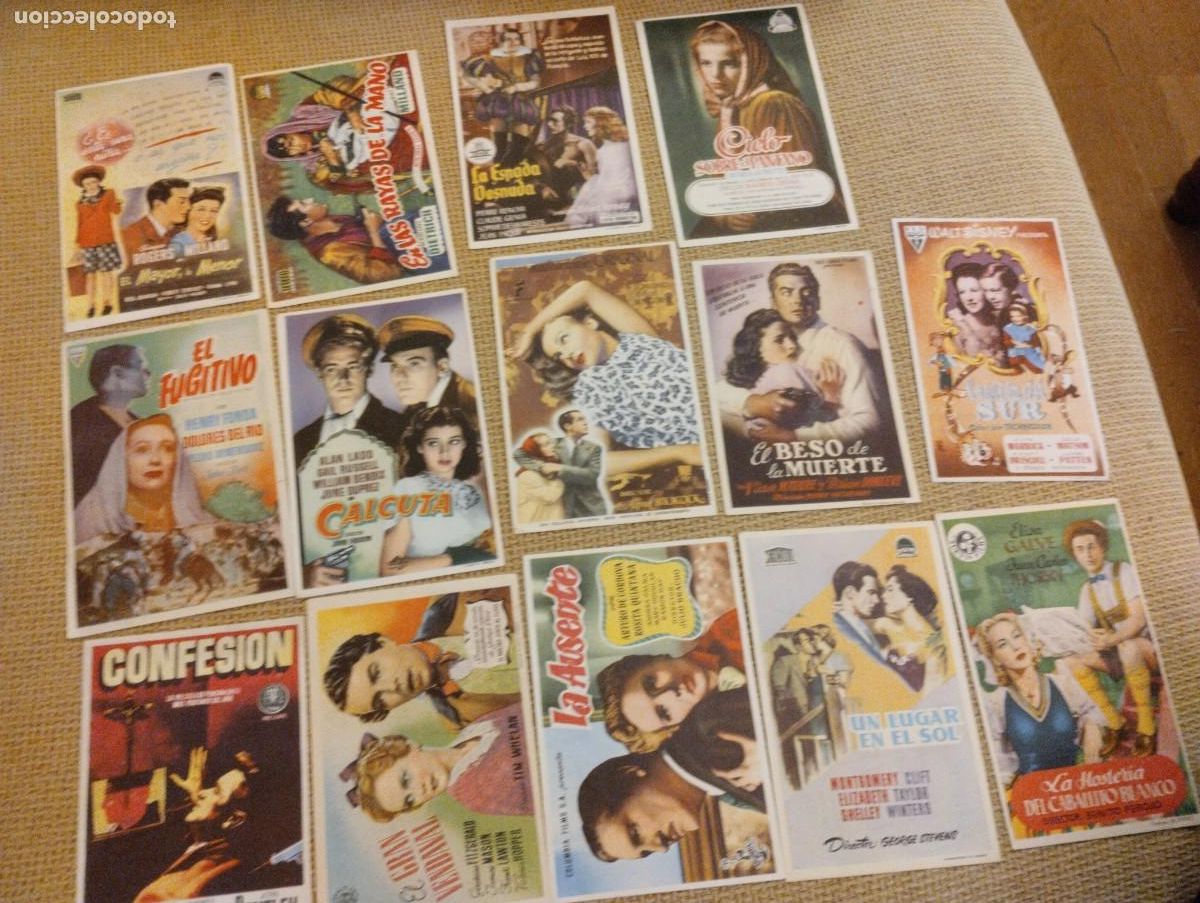 Cine: Lote folletos de mano cine - Foto 1