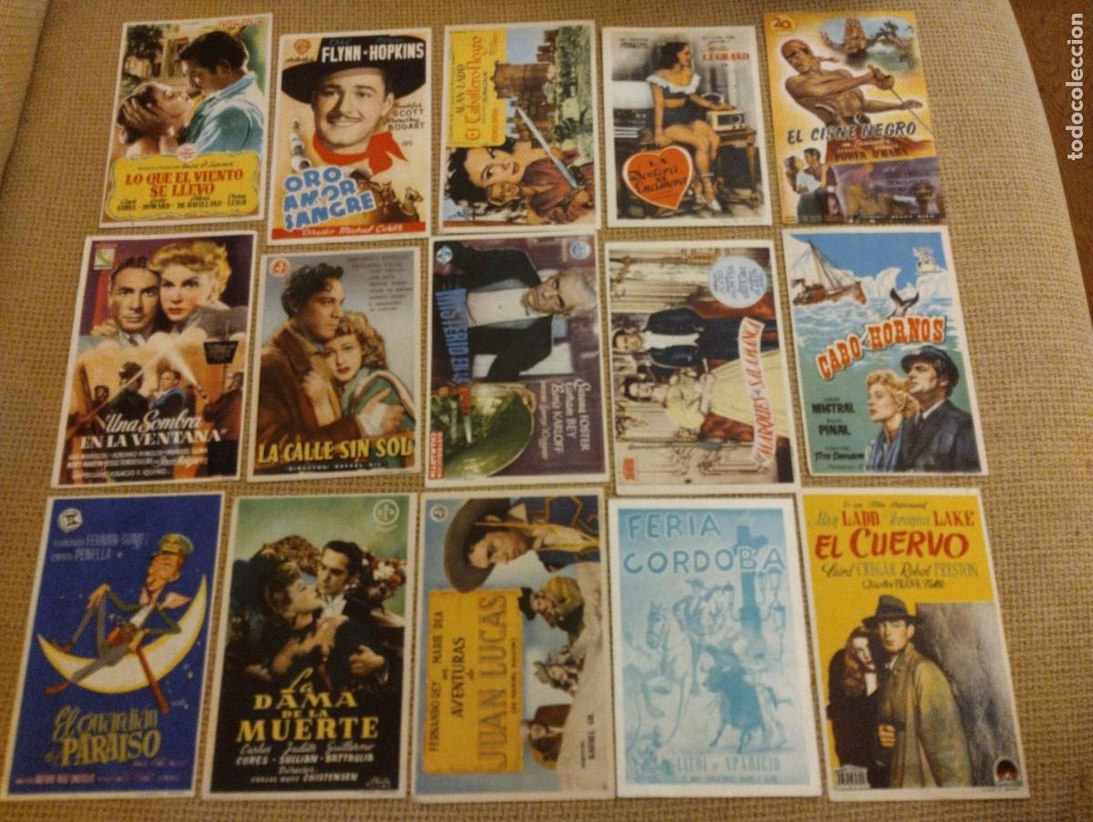 Cine: Lote folletos de mano cine - Foto 1