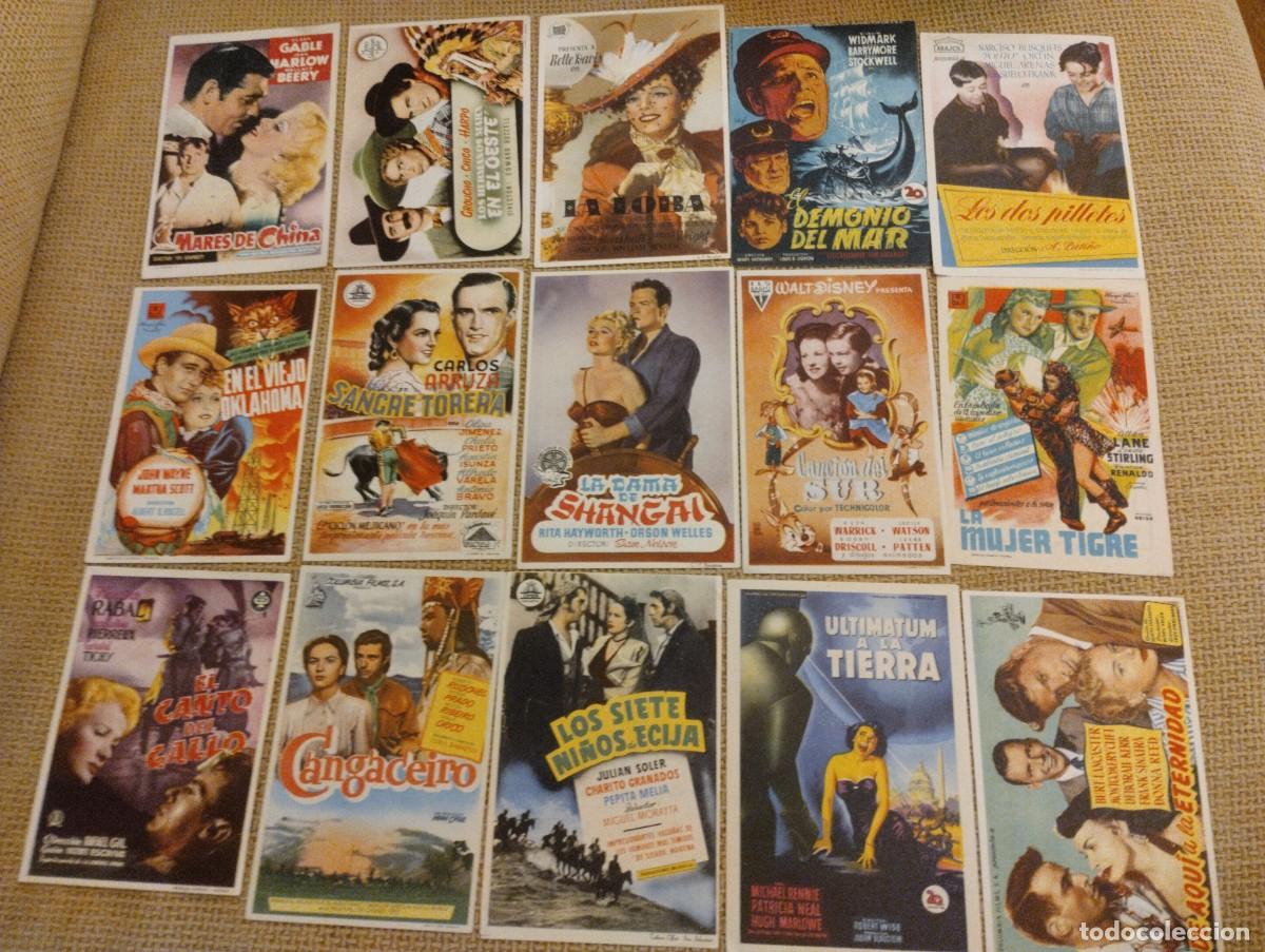 Cine: Lote folletos de mano cine - Foto 1