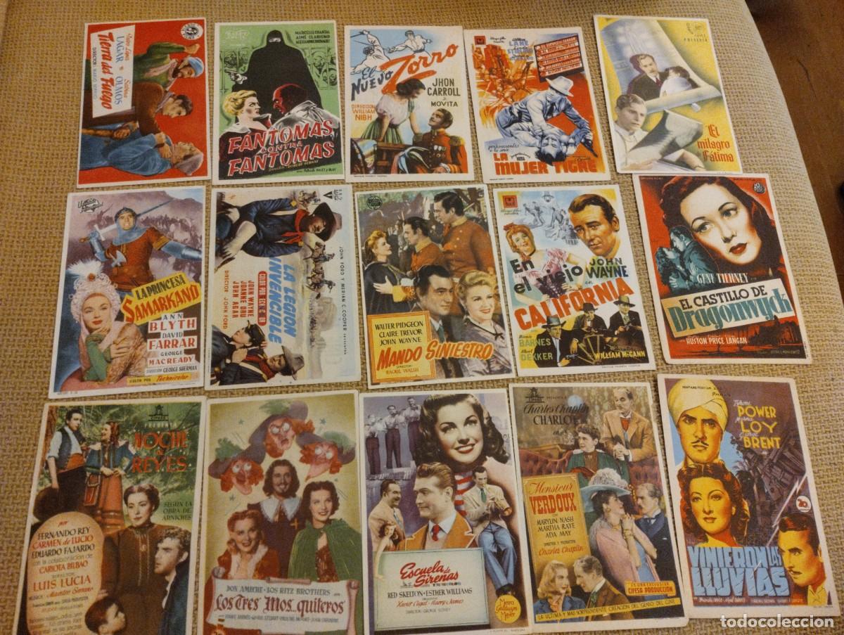 Cine: Lote folletos de mano cine - Foto 1