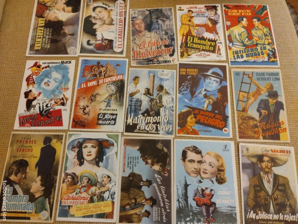 Cine: Lote folletos de mano cine - Foto 1