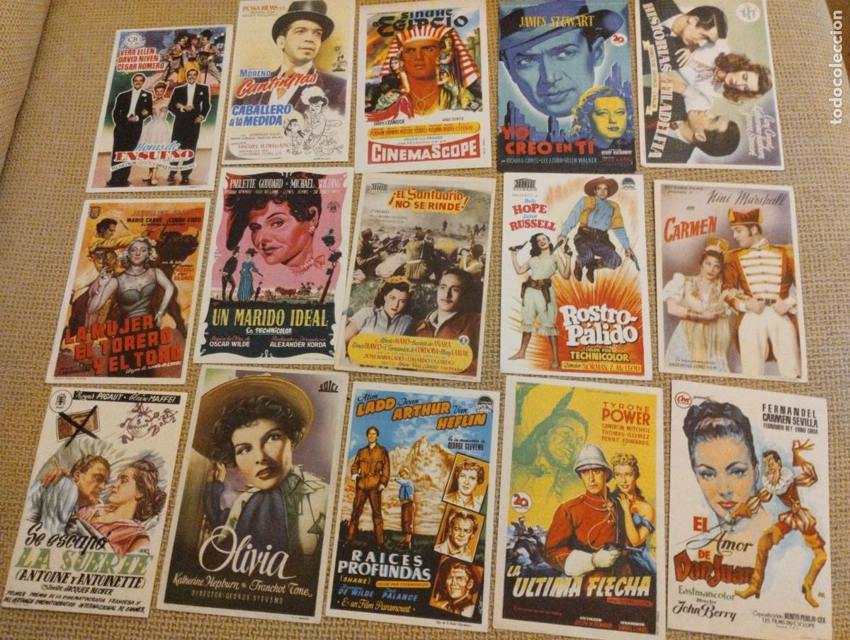 Cine: Lote folletos de mano cine - Foto 1