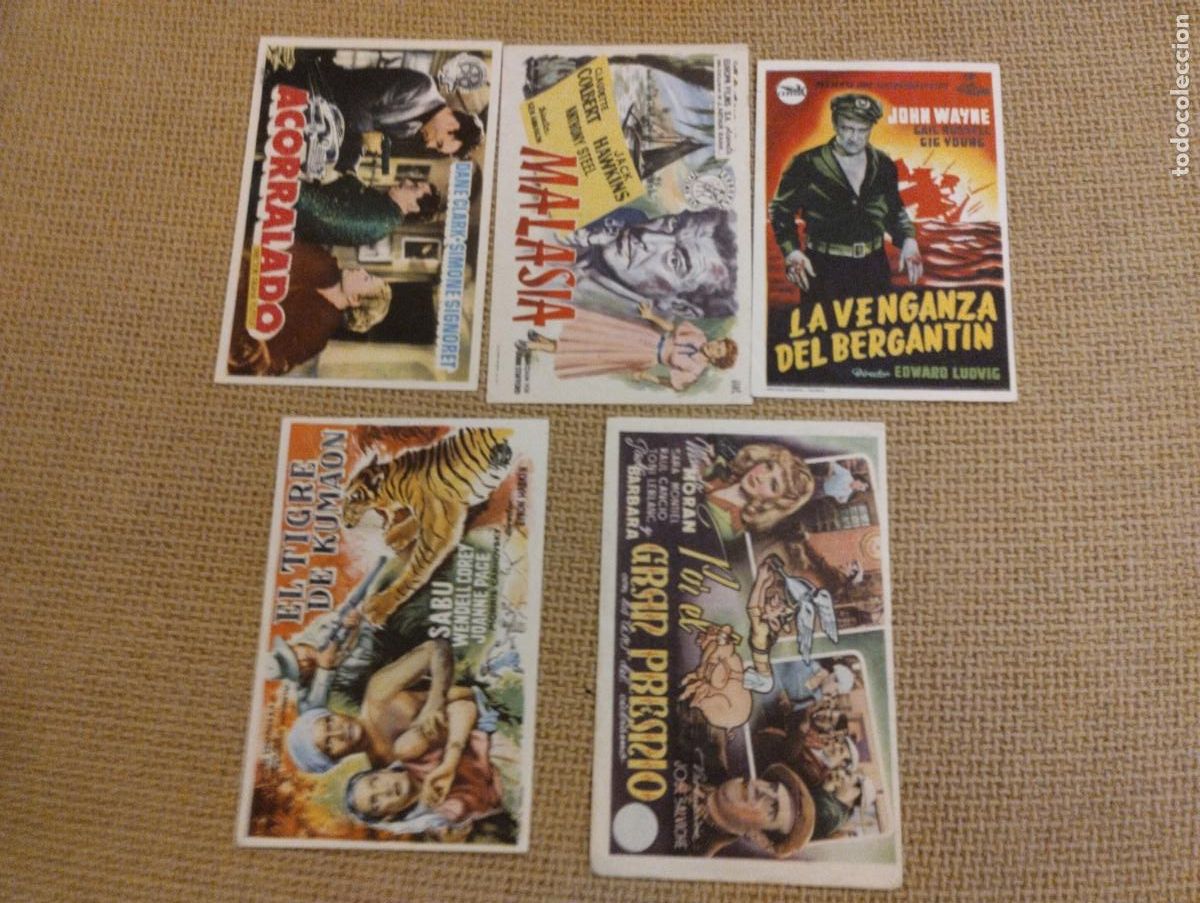 Cine: Lote folletos de mano cine - Foto 1