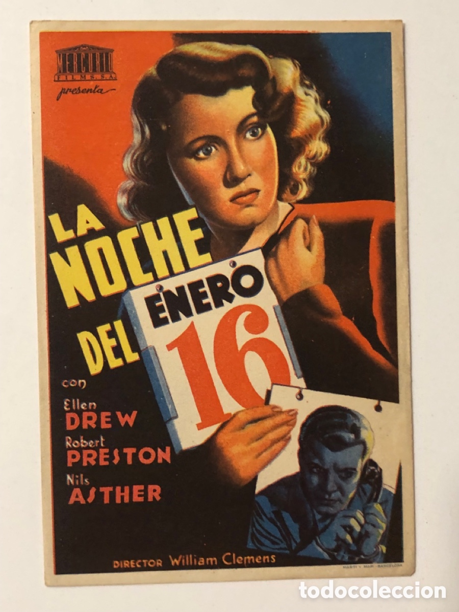 Cine: Programa la noche del 16 de enero Ellen Drew A23 - Foto 1