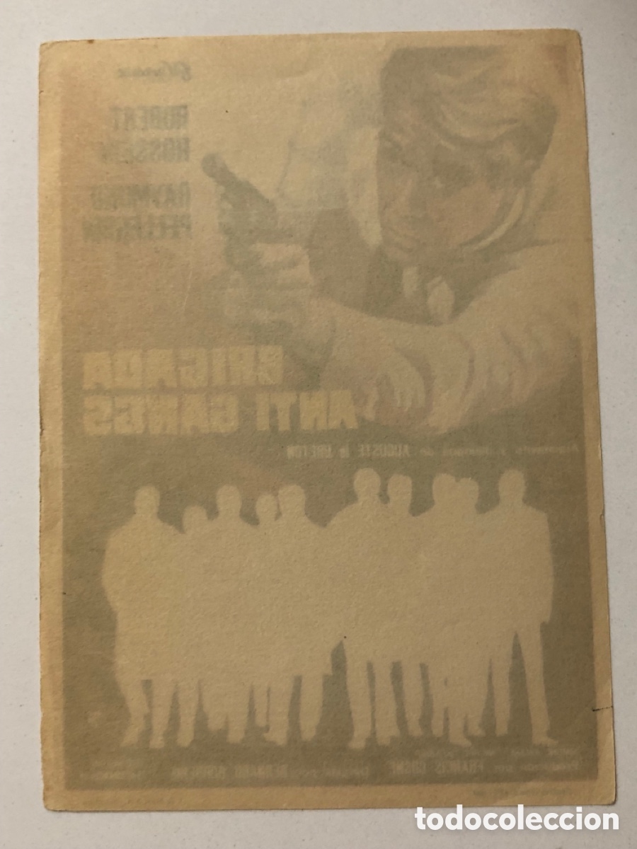 Cine: Programa Brigada anti Gangs Robert Hossein A23 - Foto 2