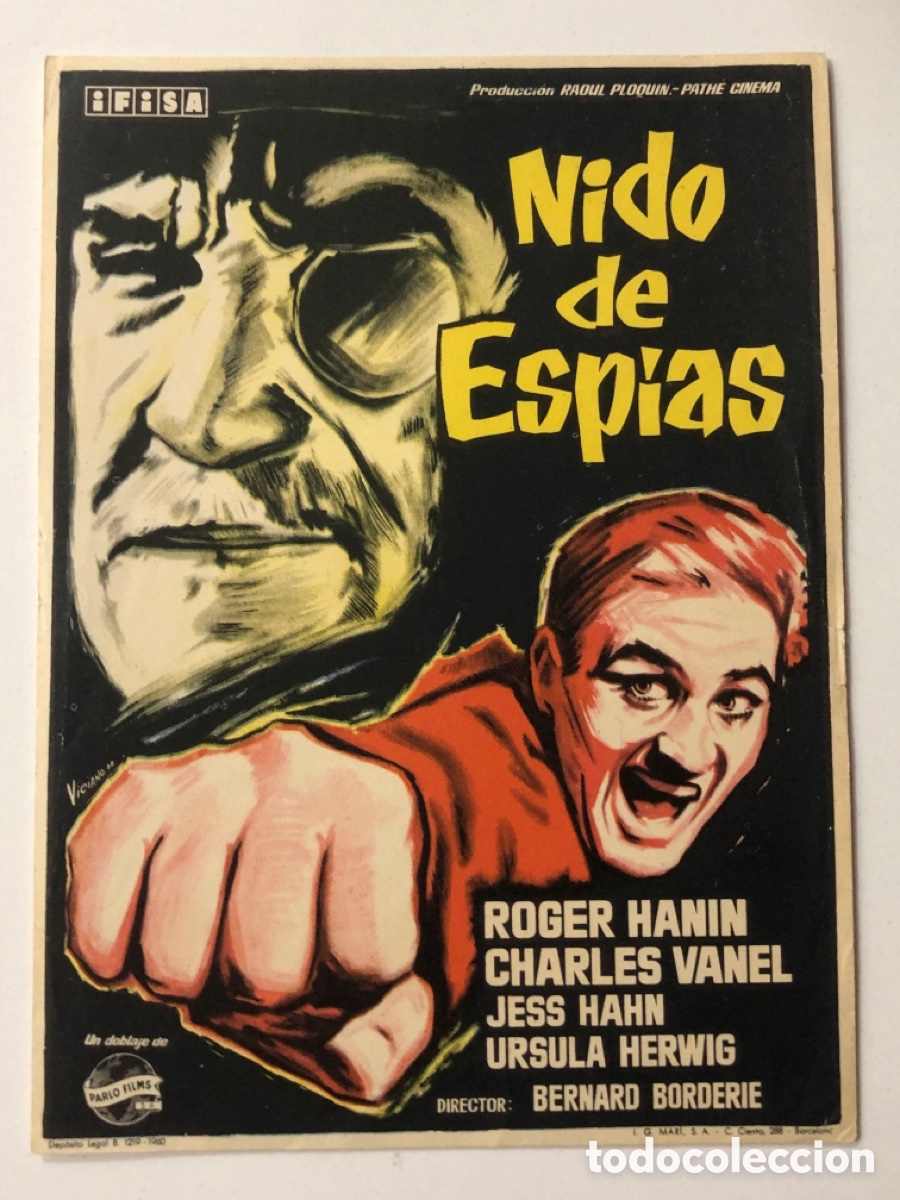 Cine: Programa nido de esp&iacute;as Roger Hanin A23G3 - Foto 1
