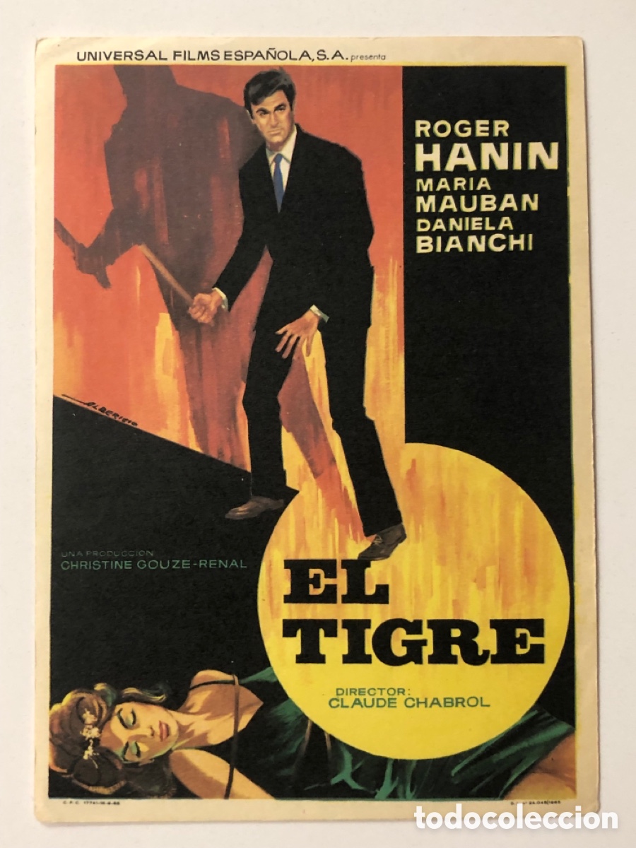 Cine: Programa el tigre Roger Hanin A23G3 - Foto 1
