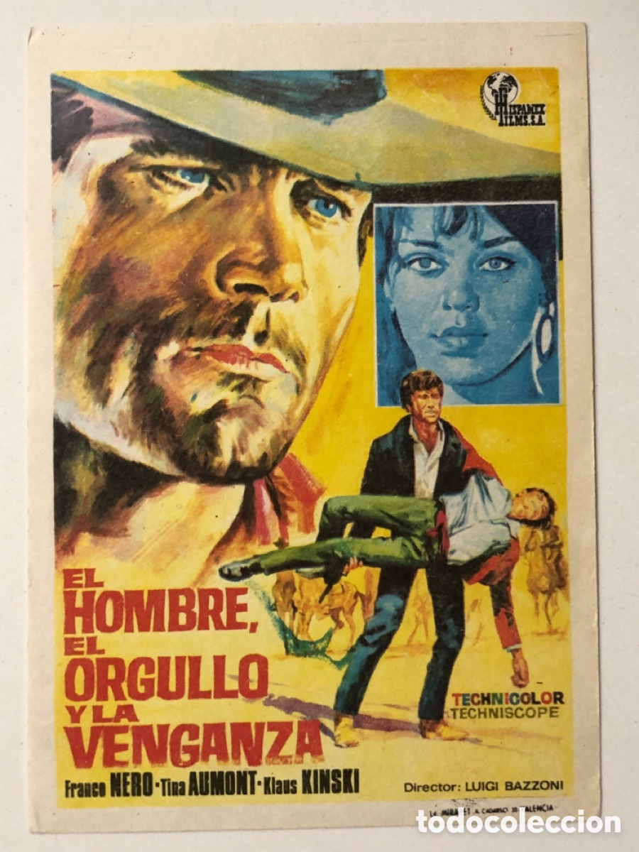 Cine: Programa el hombre el orgullo y la venganza Franco Nero A23 - Foto 1