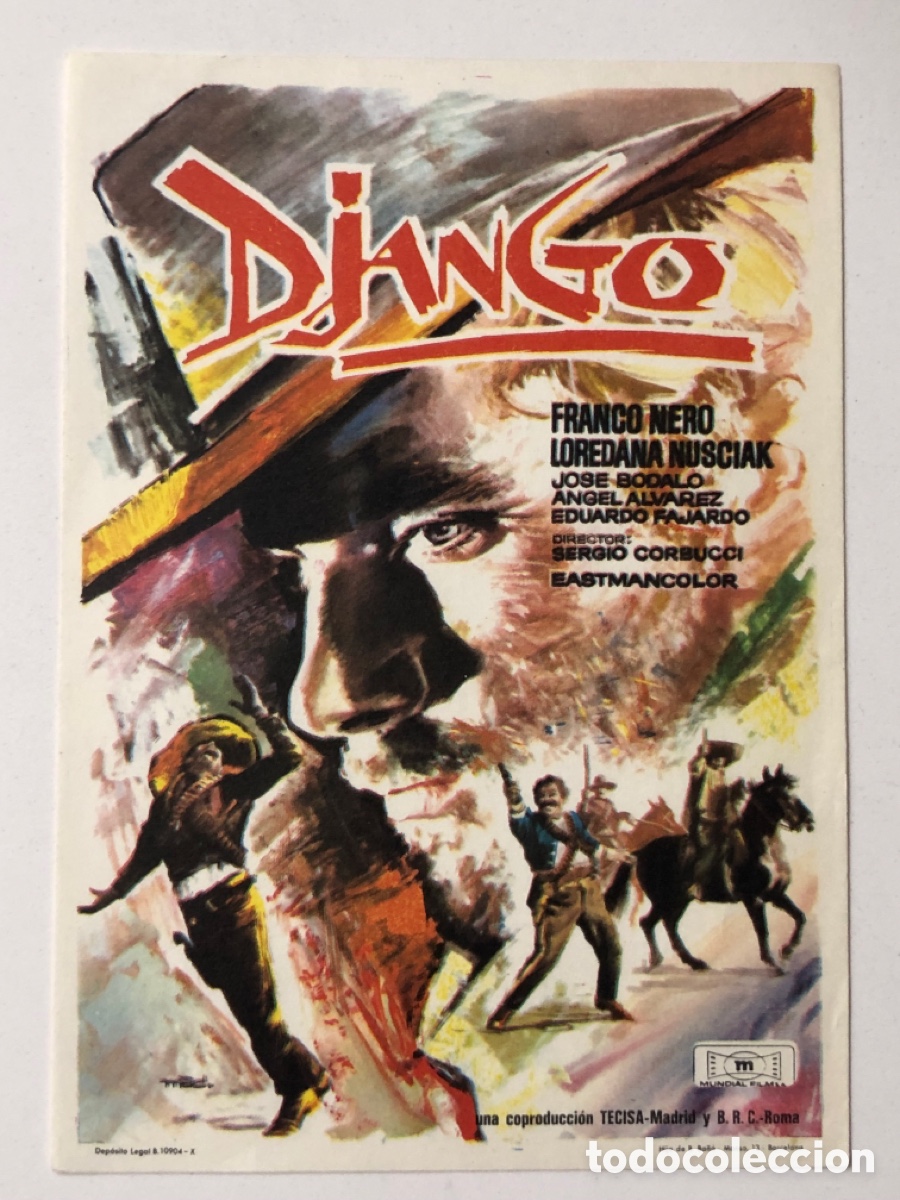 Cine: Programa Django Franco Nero A23 - Foto 1