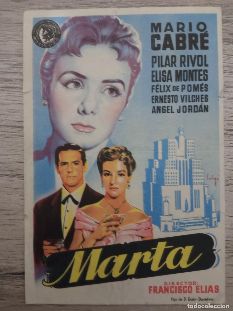 Cine: MARTA, MARIO CABR&Eacute;, SOLIG&Oacute; - Foto 1