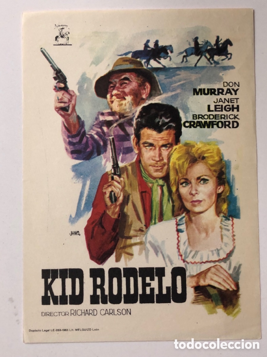 Cine: Programa Kid Rodelo Don Murray A23 - Foto 1