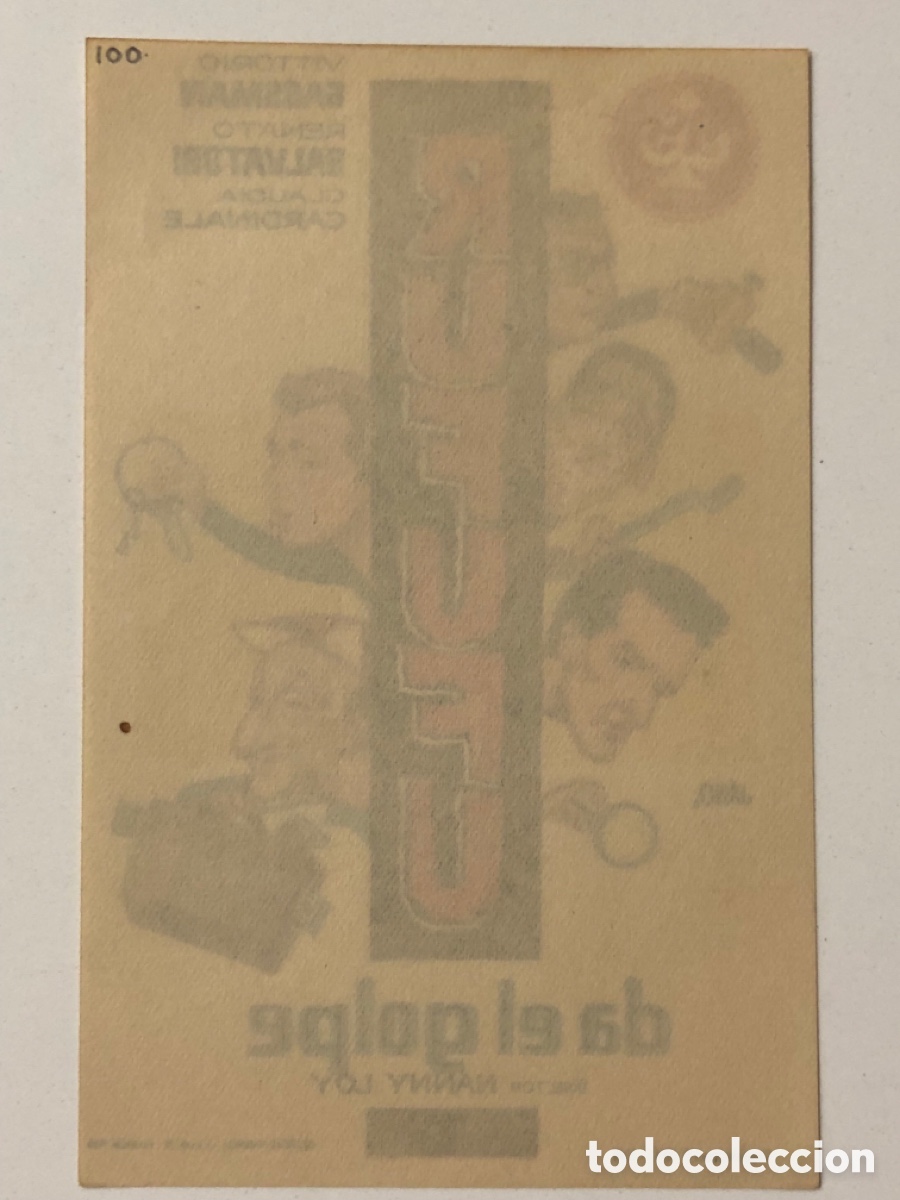 Cine: Programa Rufufu da el golpe Vittorio Gassman A23 - Foto 2