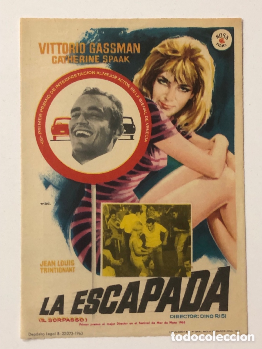 Cine: Programa la escapada Vittorio Gassman A23 - Foto 1